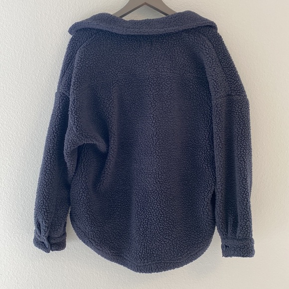 Faux fur cozie button up - Picture 3 of 3